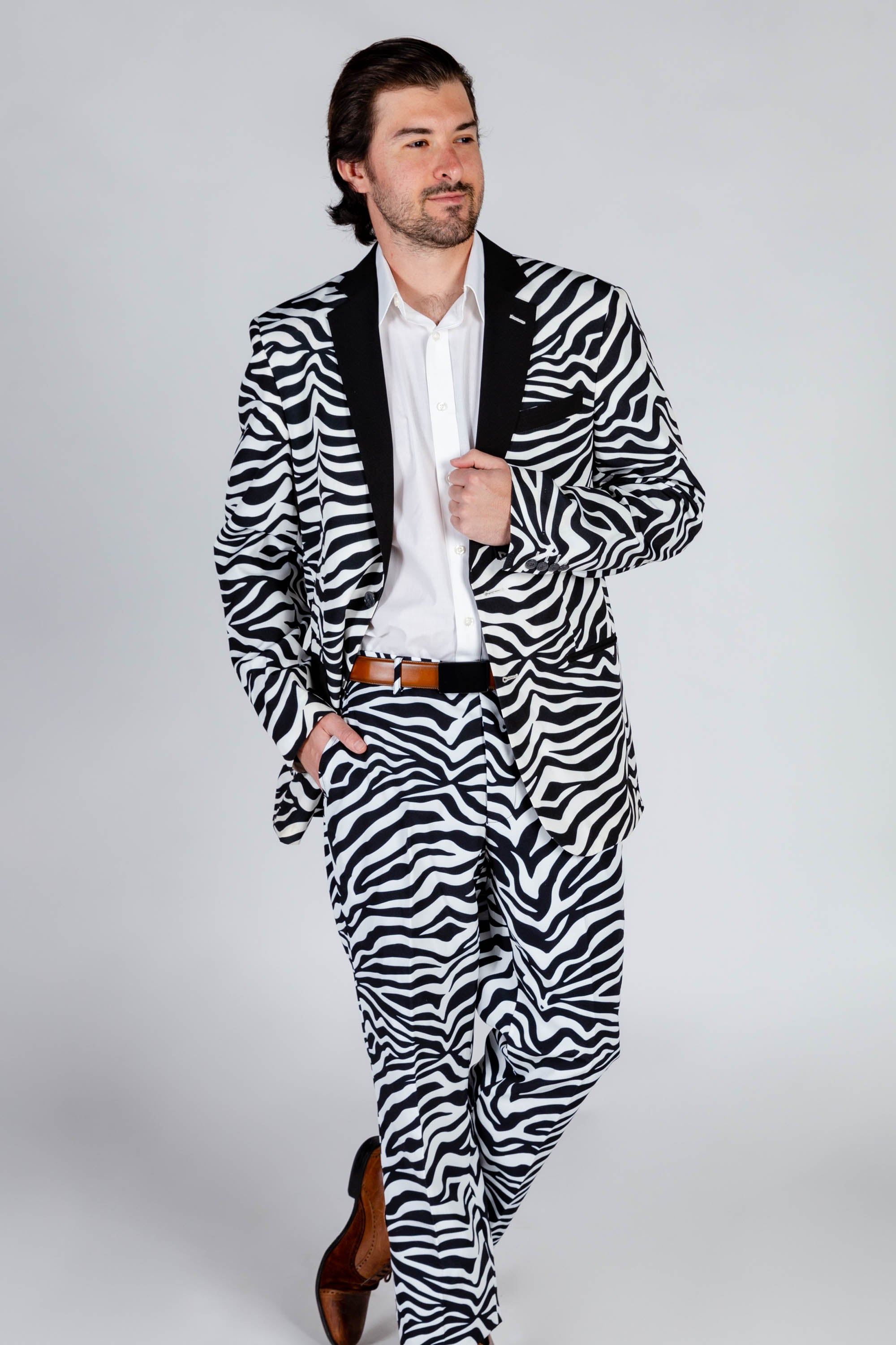 Zebra Stripe Suit Jacket | The In The ...